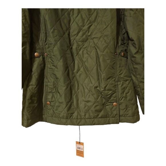 TOM BECKBE New Braddock Quilted Jacket Green - Size Large - Picture 5 of 10